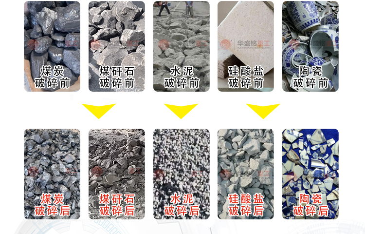 石灰石(shi)破(po)碎機(ji) 華盛銘(ming)雙(shuang)齒(chi)輥(gun)破碎(sui)機(ji) 齒輥(gun)機