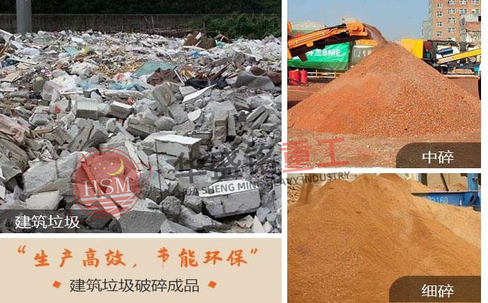 建(jian)築垃圾破(po)碎機(ji)廠傢